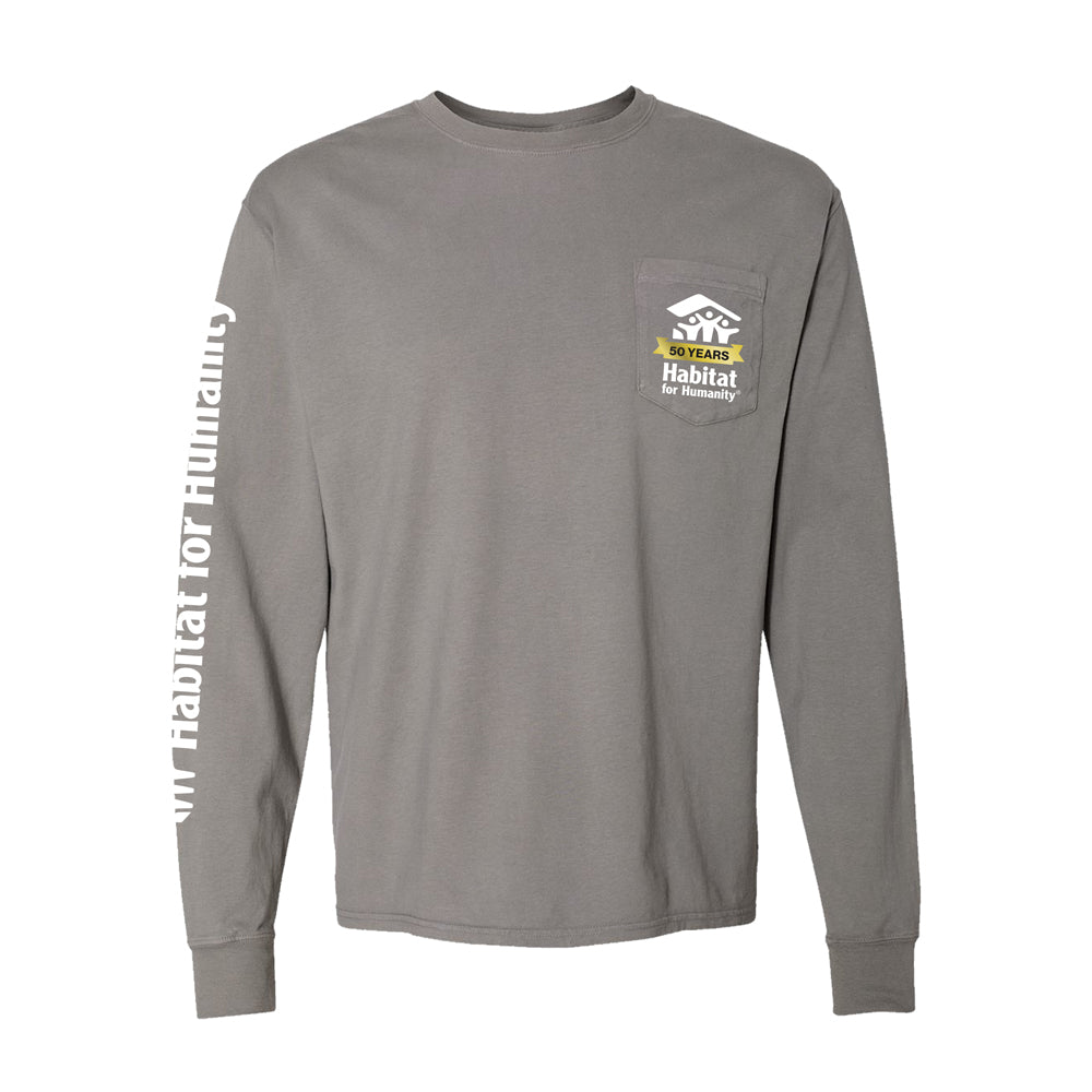 50th Anniversary Pocket LS Tee
