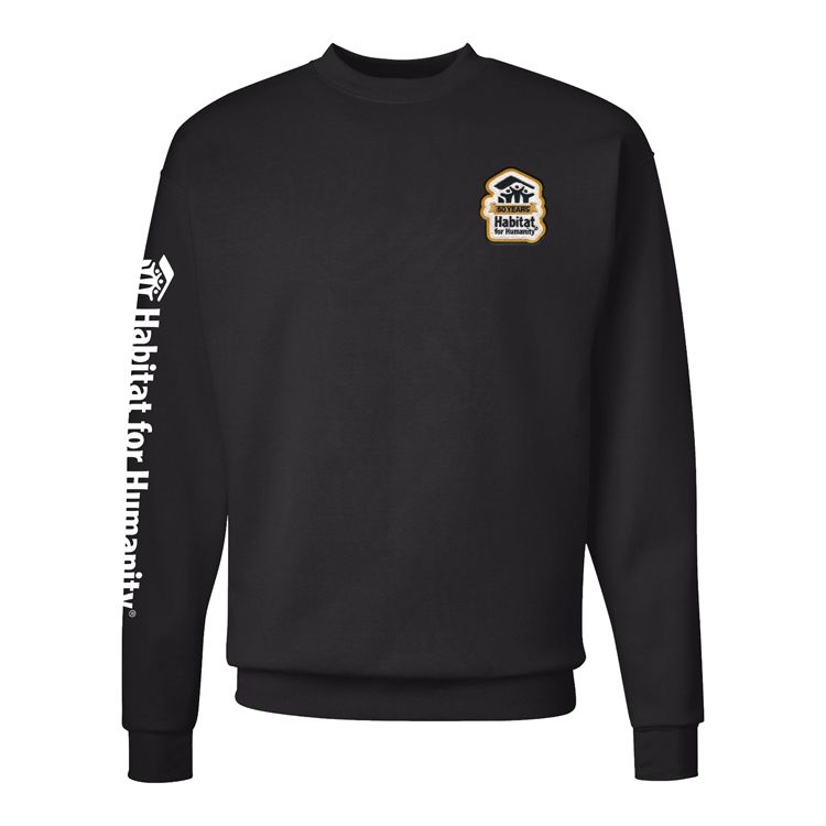 50th Anniversary Chenille Crewneck