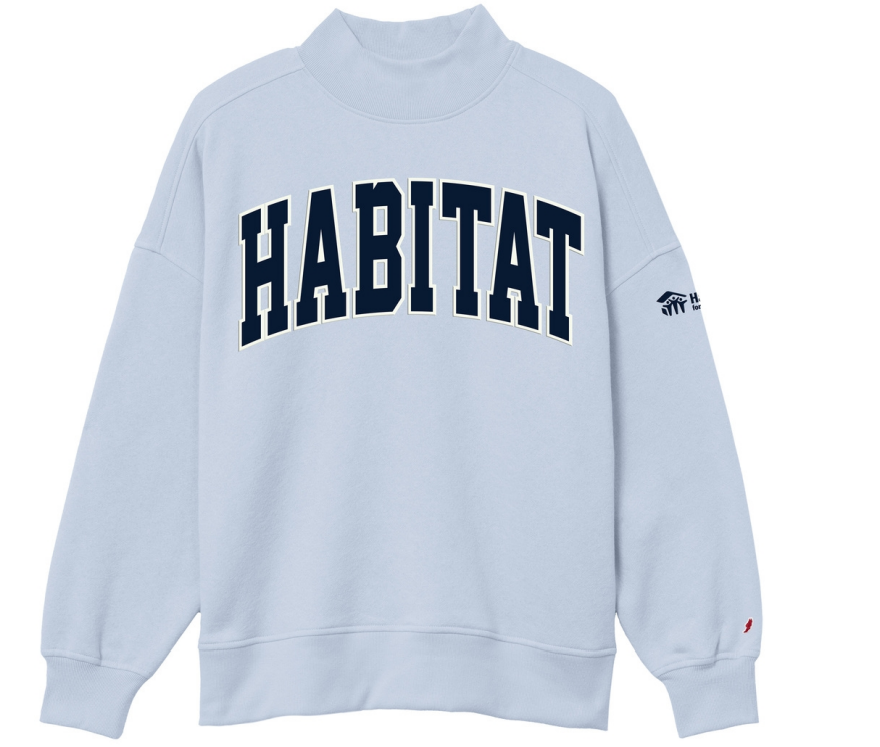 HABITAT Women's Oversized Mock