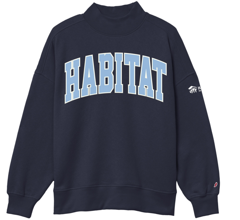 HABITAT Women's Oversized Mock