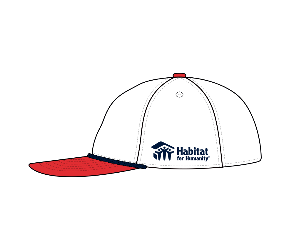 Retro Text Rope Hat