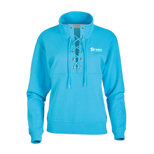 Lace-Up Women's Pullover