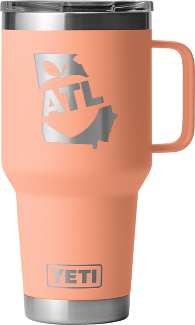 YETI 30oz Travel Mug w/ATL Design